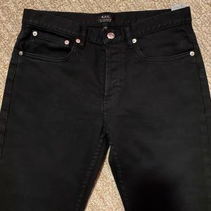 APC Black Denim Petit Standard 29